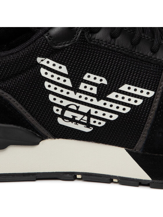 Emporio Armani Emporio Armani Sneakersy X4X289 XM499 Q428 Czarny