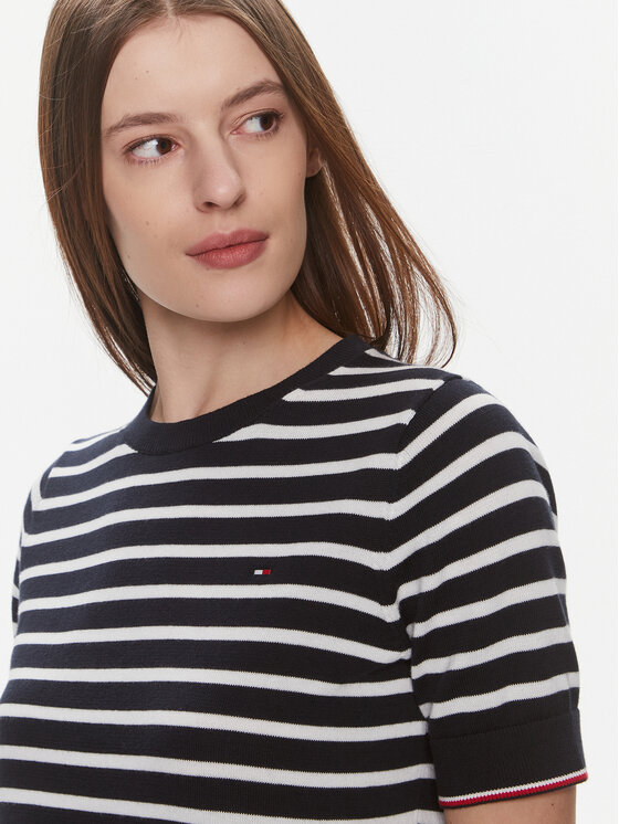 Tommy Hilfiger Tommy Hilfiger Sweter WW0WW38724 Czarny Regular Fit