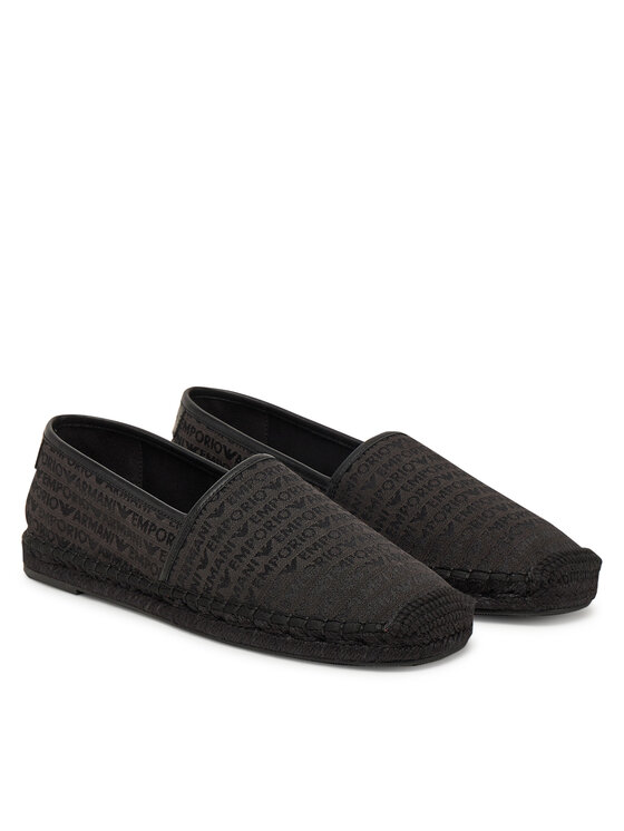 Emporio Armani Emporio Armani Espadrilky X4S030 XR338 K001 Čierna