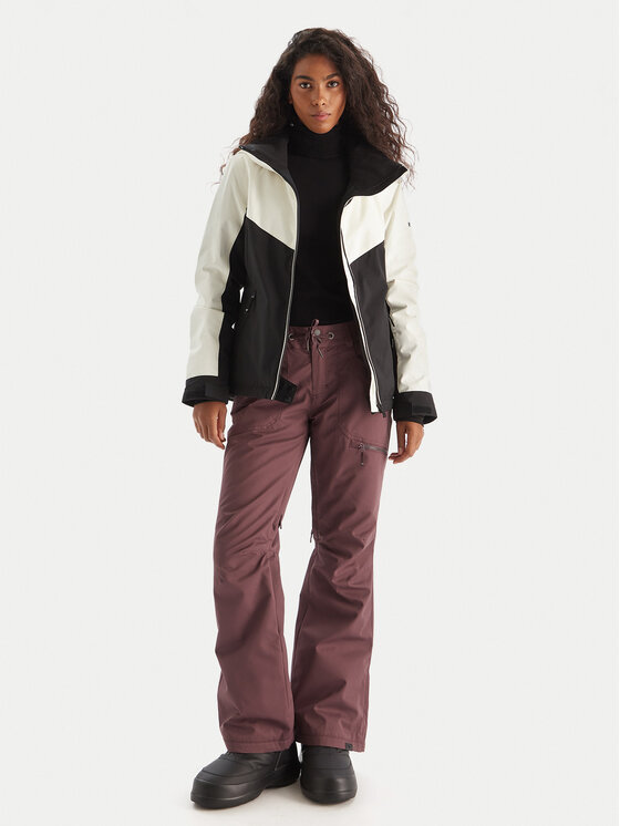 Roxy Roxy Slidinėjimo kelnės Nadia PT ERJTP03296 Violetinė Tailored Fit