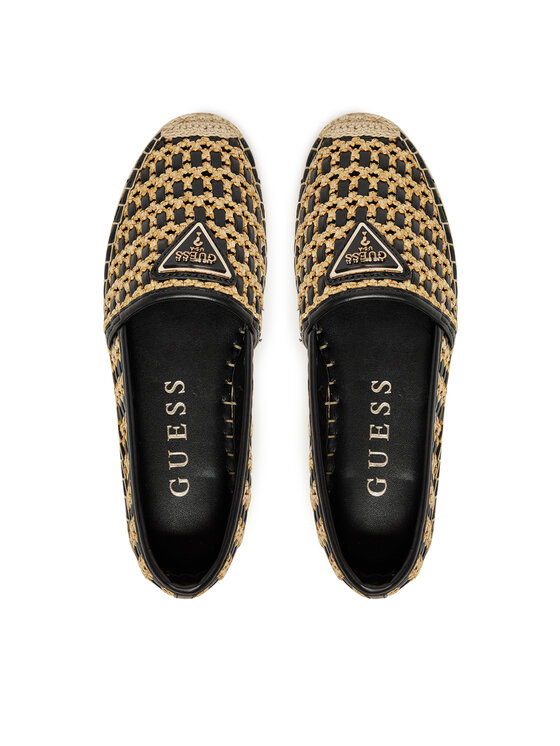 Guess Guess Espadryle FLJDNNFAB14 Czarny