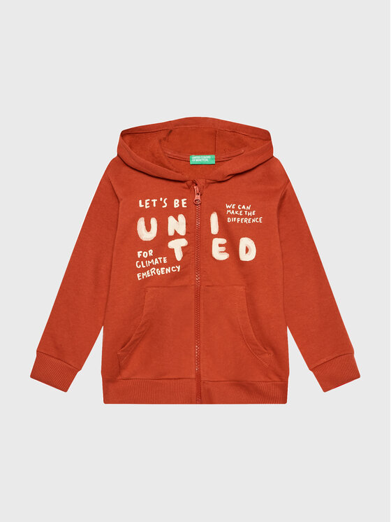 United Colors Of Benetton Bluză 3JLXG501E Roșu Regular Fit