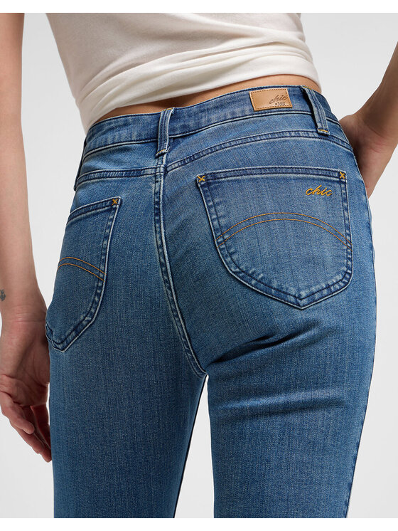 Lee Lee Jeansy CBL Niebieski Slim Fit