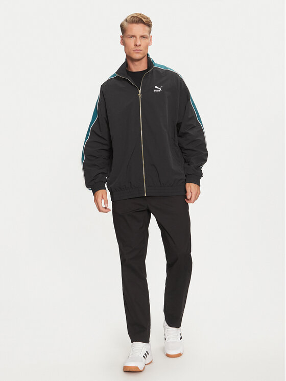 Puma Puma Majica dugih rukava Play Loud T7 626719 Crna Relaxed Fit
