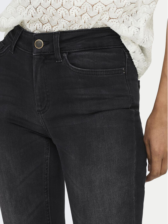 ONLY ONLY Blugi Blush 15157997 Negru Skinny Fit