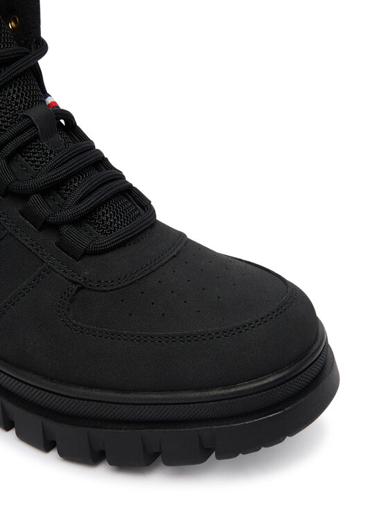 Tommy Hilfiger Tommy Hilfiger Μποτίνια T3X5-34129-1696999 D Μαύρο