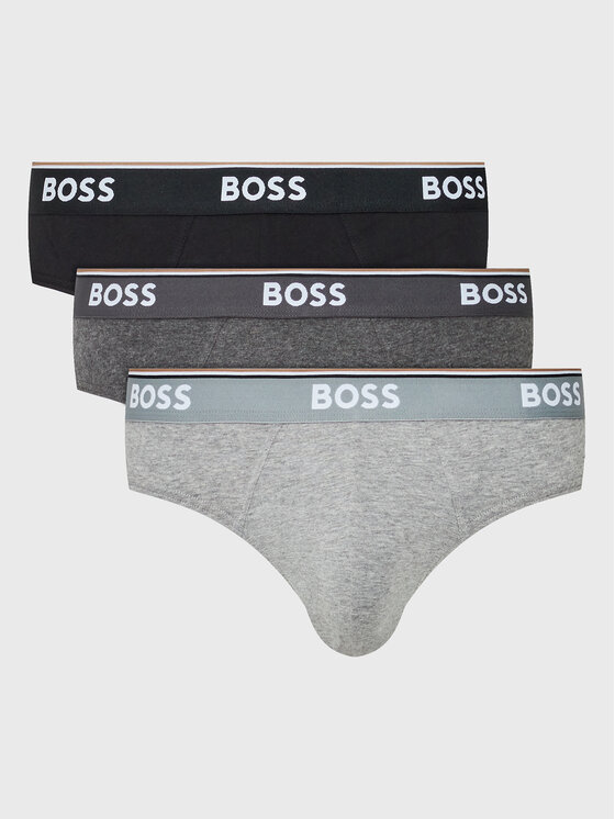 BOSS Boss Set od 3 para muških slip gaća Power 50475273 Šarena