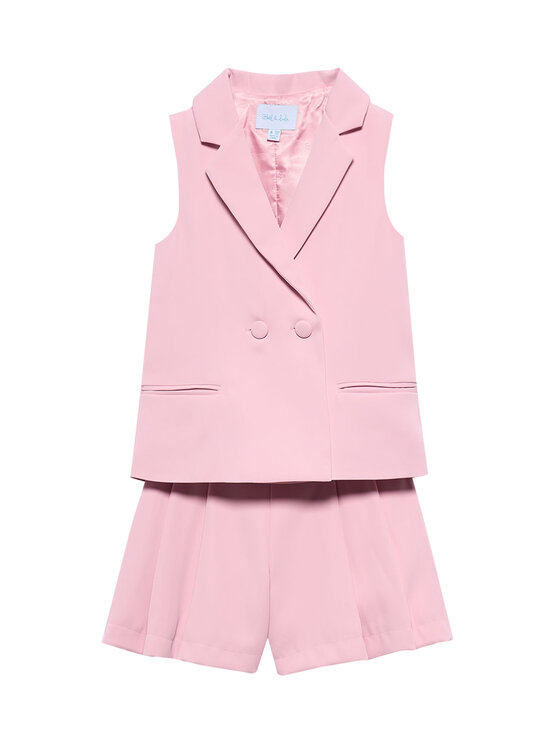 Abel & Lula Komplet dziecięcy 5287 Różowy Regular Fit