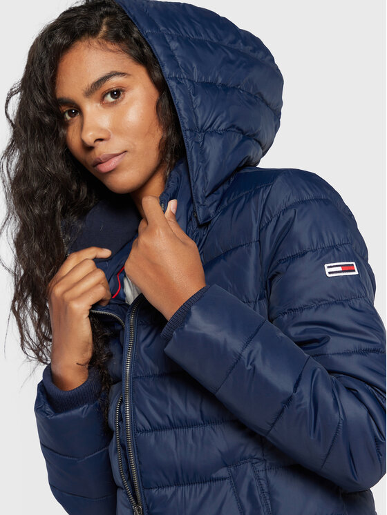 Tommy Jeans Tommy Jeans Télikabát Basic DW0DW13741 Sötétkék Regular Fit
