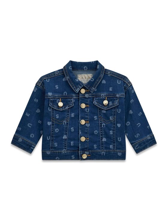 Guess Kids Guess Kids Kurtka przejściowa 183614 Niebieski Classic Fit