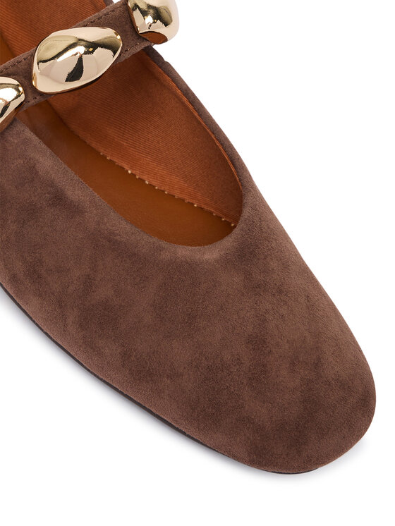 Steve Madden Steve Madden Μπαλαρίνες Poppin 11005437 Καφέ