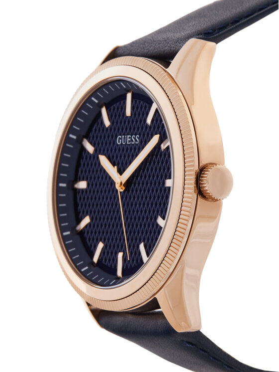 Guess Guess Laikrodis Dex GW0846G2 Tamsiai mėlyna