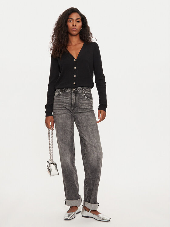 Morgan Morgan Kardigan 242-MIDOU Crna Regular Fit