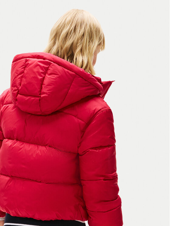 Tommy Hilfiger Tommy Hilfiger Žieminė striukė KG0KG08759 D Raudona Regular Fit