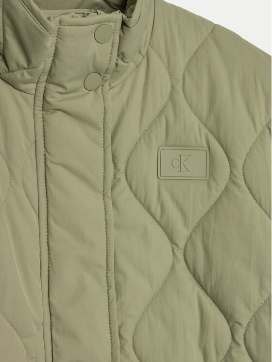 Calvin Klein Jeans Calvin Klein Jeans Geacă IG0IG02797 Verde Regular Fit