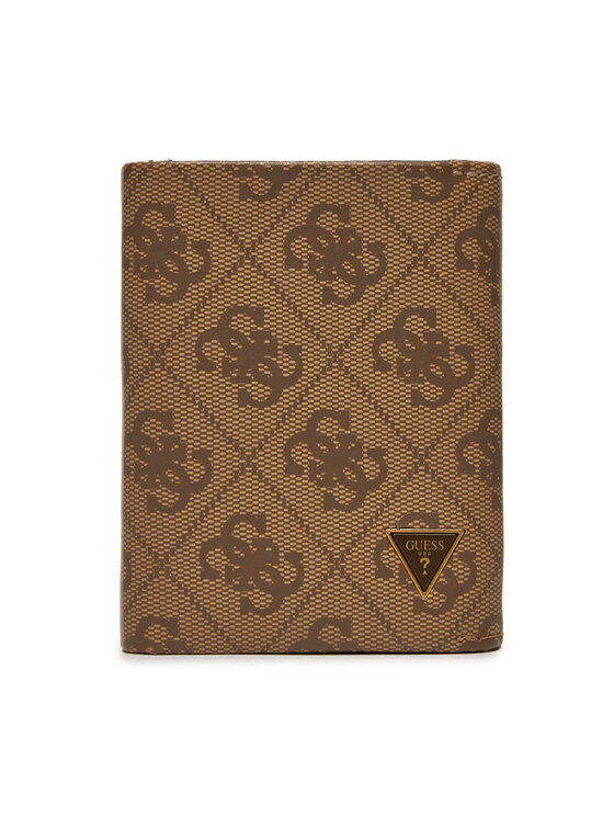 Guess Guess Μικρό Πορτοφόλι Ανδρικό SMMTLL LEA65 Μπεζ