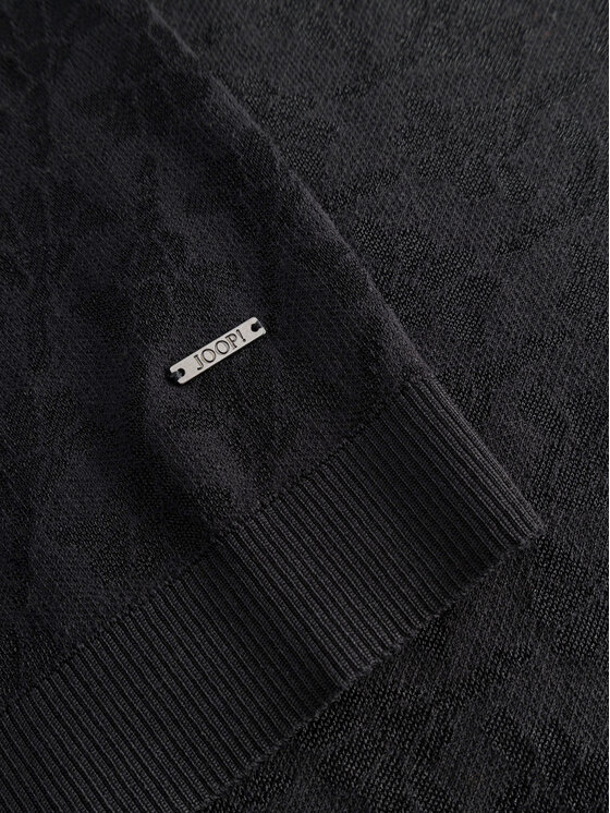JOOP! JOOP! Megztinis 17 JK-26Cahilo 30047704 Juoda Modern Fit