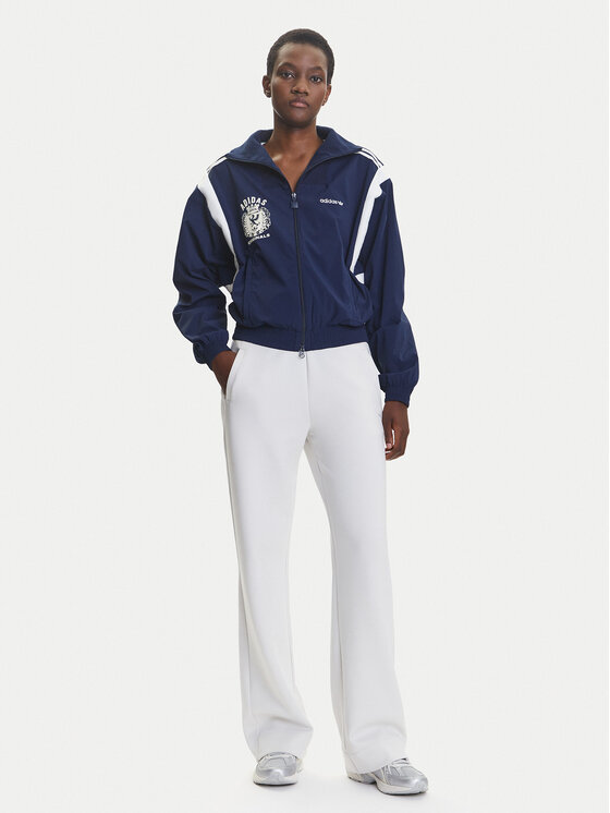 adidas adidas Bluza Mascotte Woven JY2809 Granatowy Regular Fit