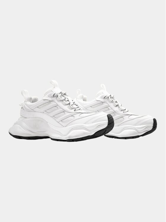 MADE BY SOCIETY MADE BY SOCIETY Sneakersy MBS 02 WHITE M - I15965 Biały