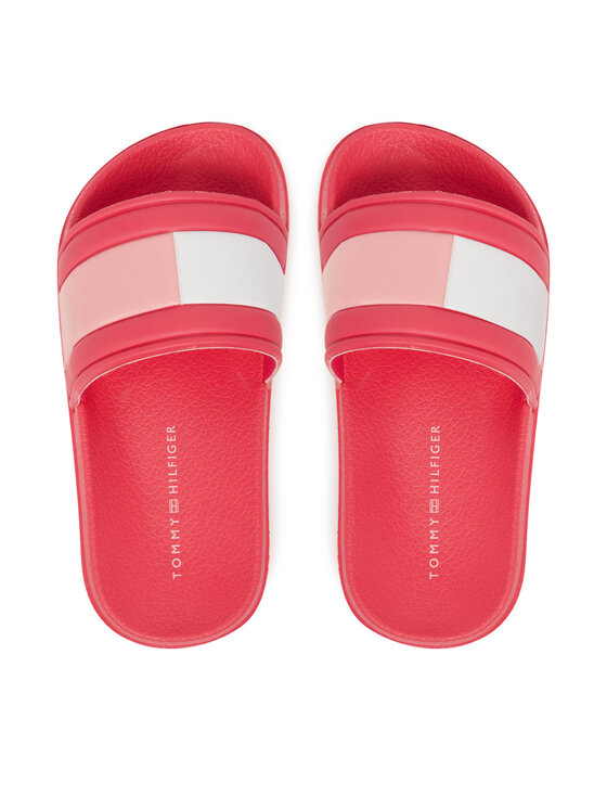 Tommy Hilfiger Tommy Hilfiger Klapki T3A0-33814-1172 Różowy
