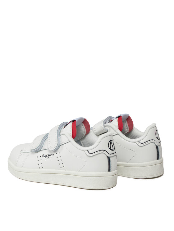 Pepe Jeans Pepe Jeans Sneakersy Player Basic Bk PBS00002 Biały