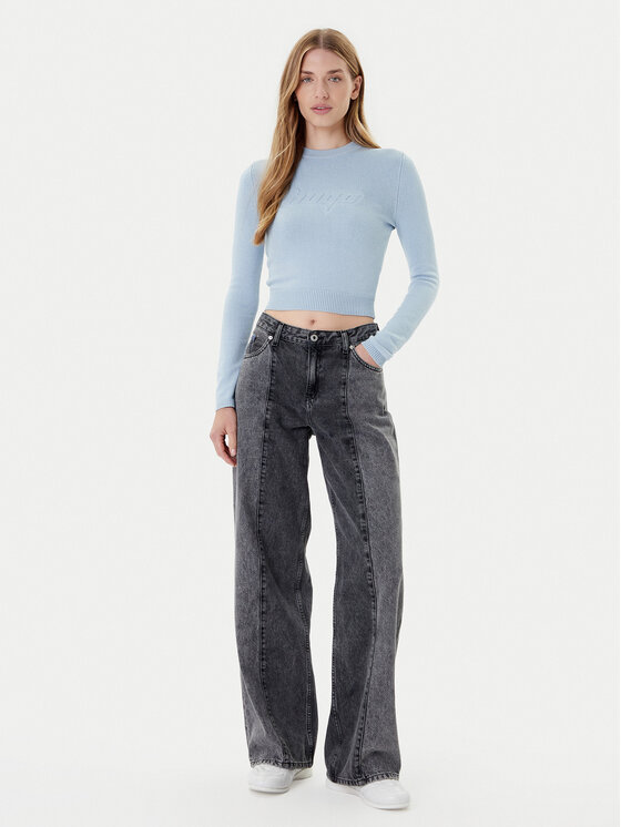 HUGO HUGO Džemper Sblog_B 50543054 Svijetloplava Slim Fit