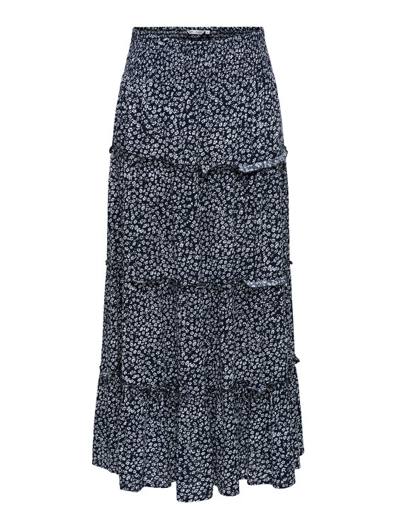 ONLY ONLY Fustă maxi Fernanda 15375238 Bleumarin Regular Fit