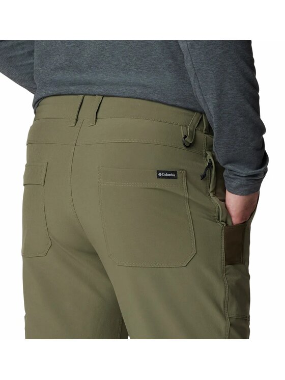Columbia Columbia Spodnie outdoor 205474 Zielony Regular Fit