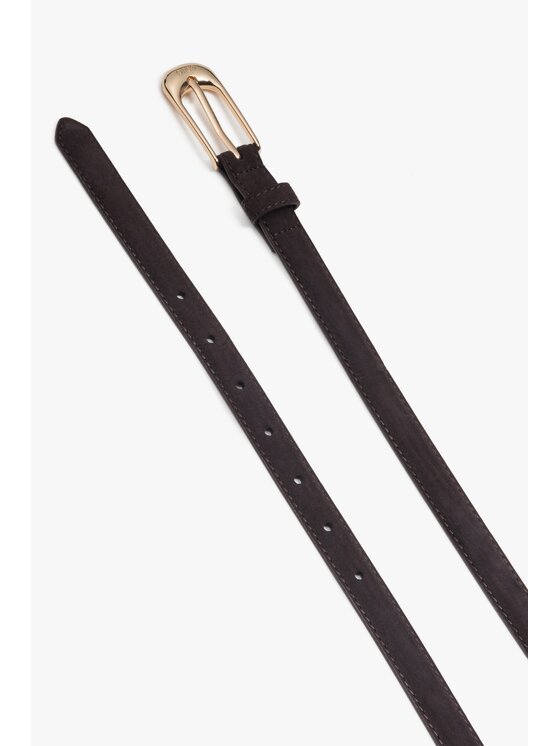 Estro Estro Ζώνη ER00118298 Σκούρο καφέ