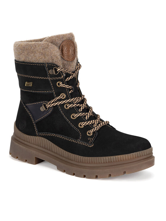 Remonte Remonte Stiefeletten D0C77-02 Schwarz