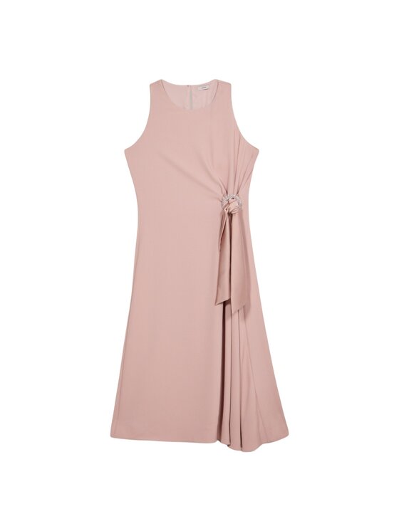 Oltre Oltre Vestito elegante 7004R104953N006 Rosa Baggy Fit