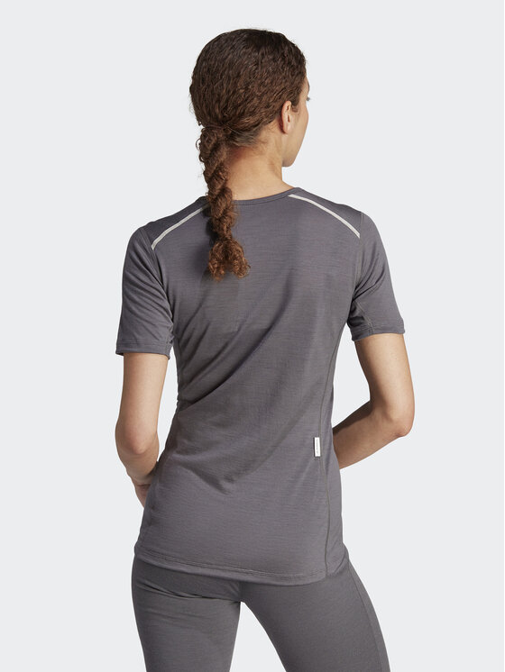 adidas adidas Termoaktīva apģērba augšdaļa Xperior Merino 150 HZ8550 Pelēks Slim Fit