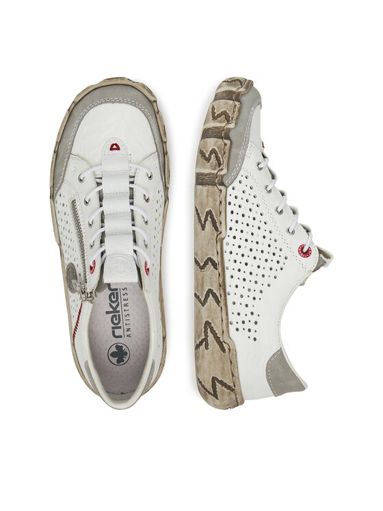 Rieker Rieker Sneakers L0355-80 Bianco