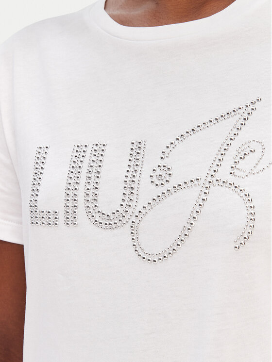 Liu Jo Liu Jo T-shirt WA6491 JS923 Bianco Regular Fit