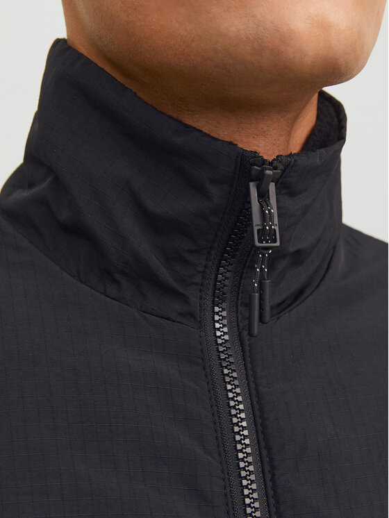 Jack&Jones Jack&Jones Flis Marvin 12235864 Črna Regular Fit