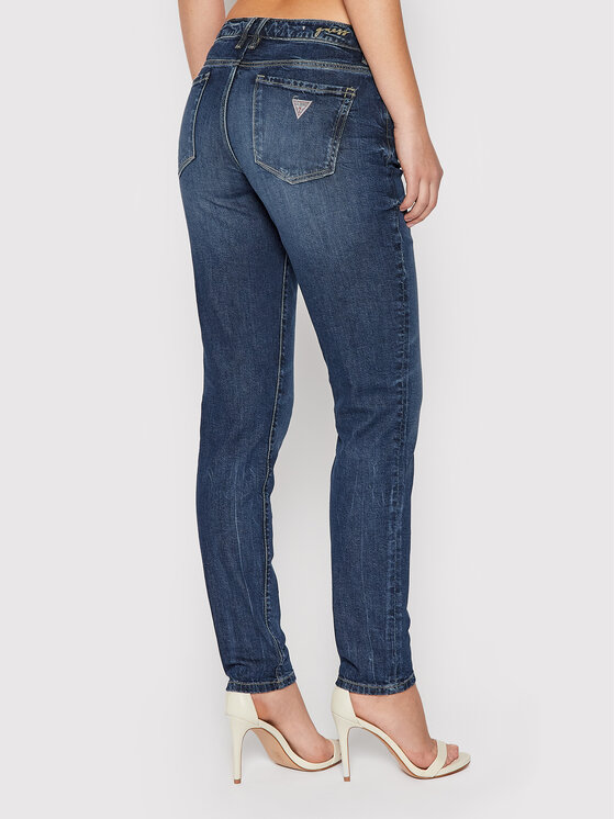 Guess Guess Дънки Anette W2RA18 D4KH6 Тъмносин Regular Fit