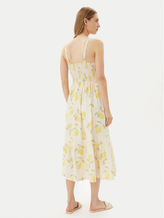 ONLY ONLY Nyári ruha Eve 15350884 Bézs Regular Fit