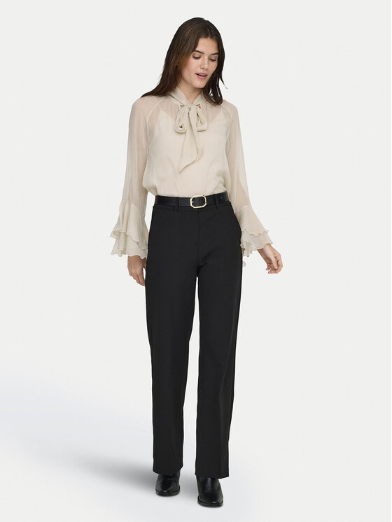 ONLY ONLY Bluzka Peninna 15367241 Beżowy Regular Fit