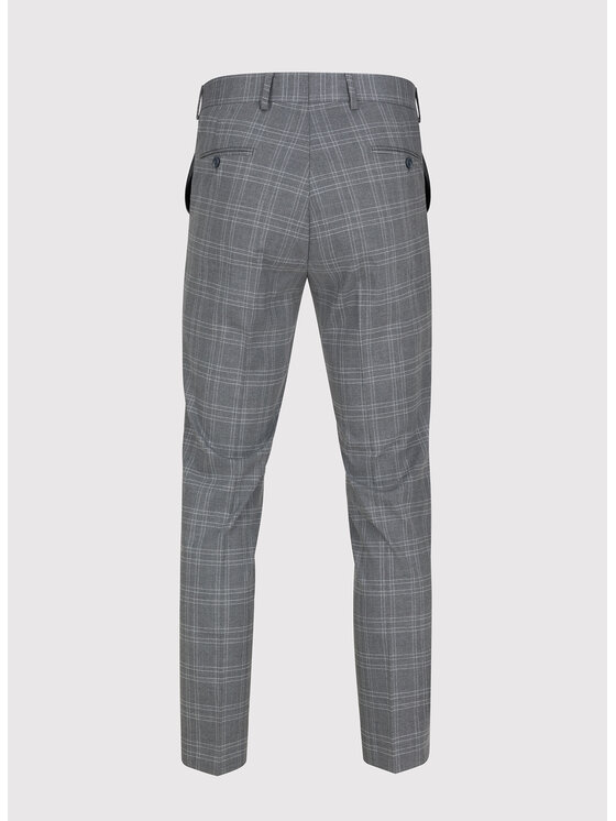 Pako Lorente Pako Lorente Spodnie garniturowe P23WF-6G-003 Szary Slim Fit