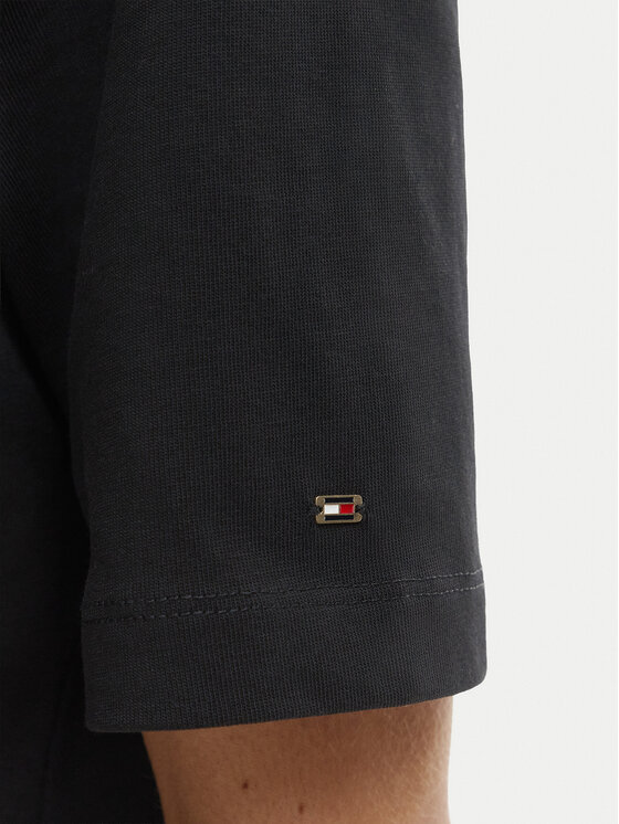 Tommy Hilfiger Tommy Hilfiger T-Shirt WW0WW49249 Czarny Relaxed Fit