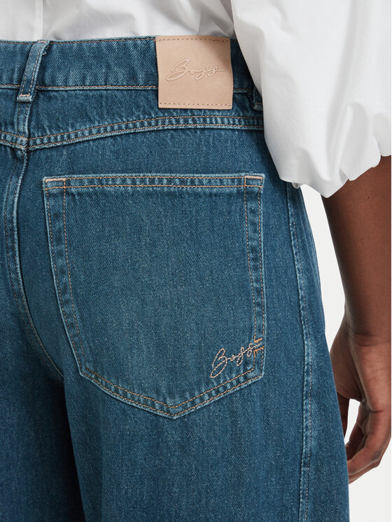 BOSS BOSS Traperice Diana 50564404 Plava Relaxed Fit