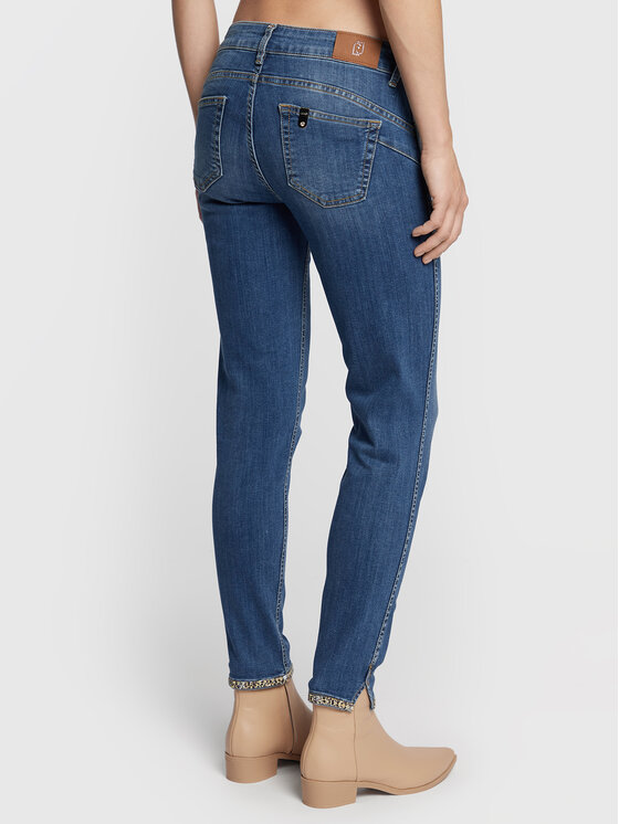 Liu Jo Liu Jo Traperice UF2012 D4506 Plava Slim Fit