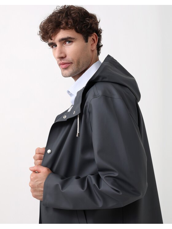 VANNSKJOLD VANNSKJOLD Kurtka przeciwdeszczowa ELEGANCE Szary Classic Fit