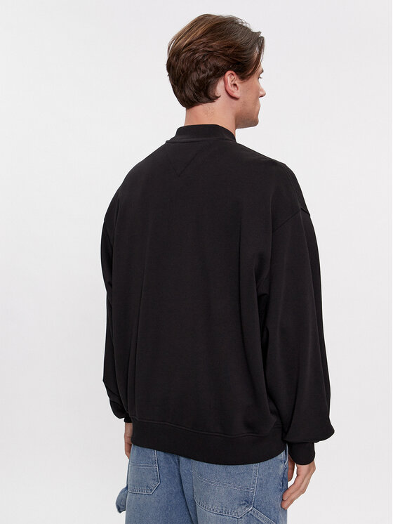Tommy Jeans Tommy Jeans Sweatshirt DM0DM17789 Schwarz Boxy Fit