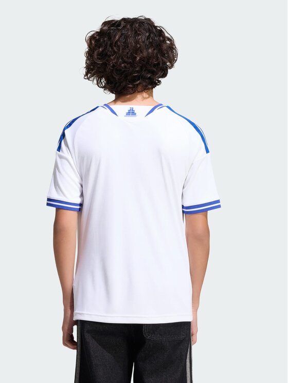 adidas adidas Koszulka techniczna Greece 26 Home Biały Regular Fit