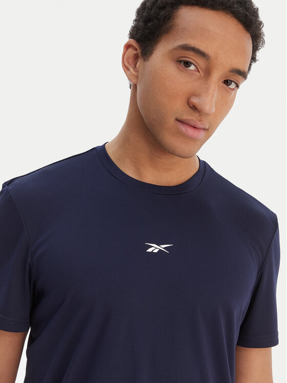 Reebok Reebok T-Shirt RK25602CCM Granatowy Regular Fit