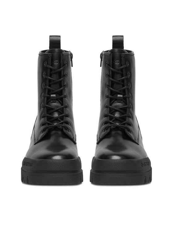 G-Star Raw G-Star Raw Šnurovacia obuv EO-LINCOLN-01 125AM Čierna