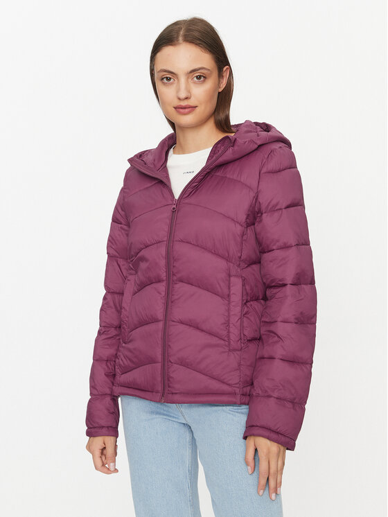 Vila Geacă din puf Sibiria 14087609 Violet Regular Fit