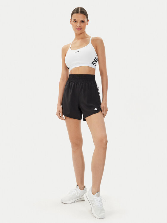 adidas adidas Αθλητικό σορτς Pacer Training 3-Stripes IT7760 Μαύρο Regular Fit