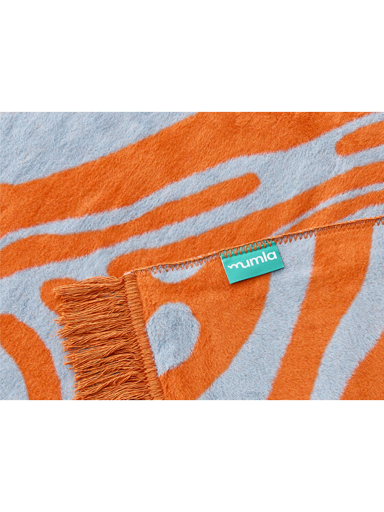 Mumla Mumla Koc koc zebra Pomarańczowy
